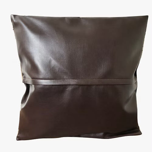 Real Cowhide Pillows Cushion Covers Leather Handmade Patchwork