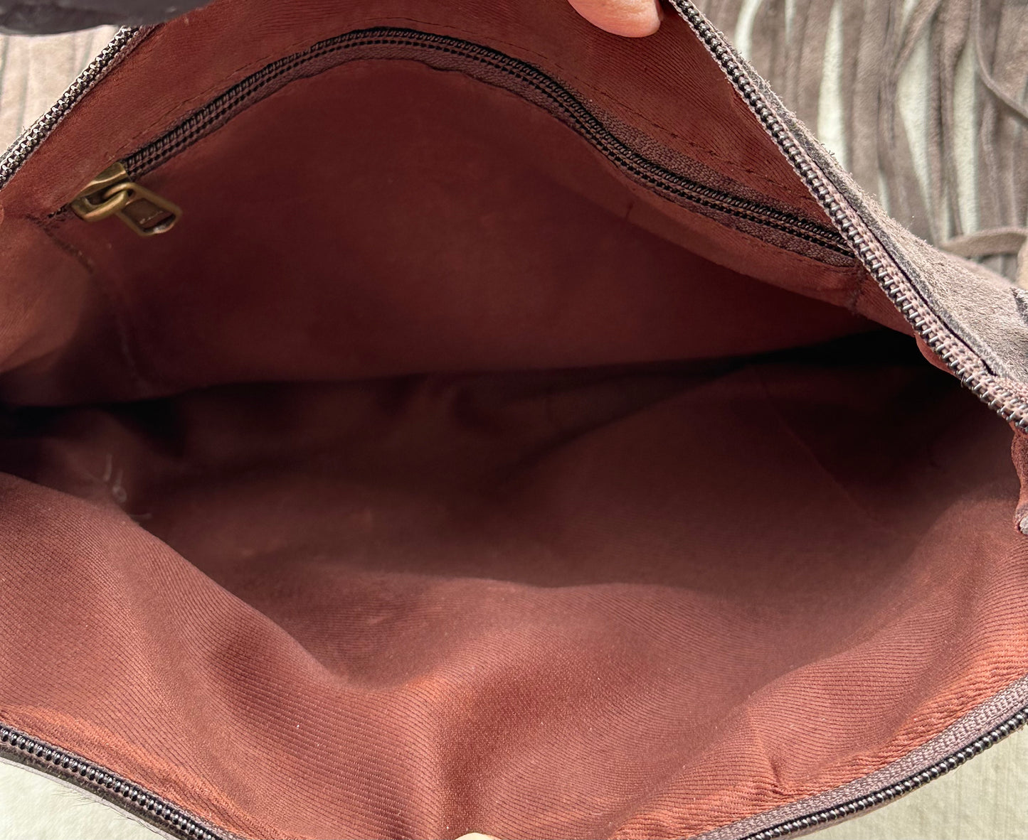 Mylah Crossbody In Choc And Black